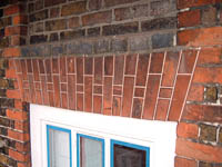 restored brickwork