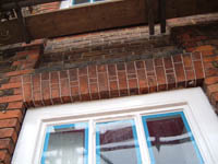 restored brickwork