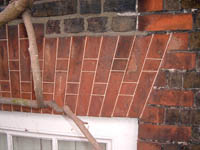 restored brickwork